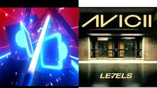 GAMEPLAY: BEAT BLADE: Levels(Avicii)(5% VOLUME)