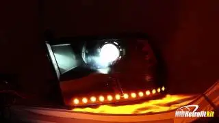 HIDRetrofitKit.com Dodge RAM custom headlights retrofit projectors