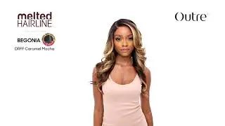 Outre Melted Hairline Lace Front Wig - Deluxe Wide Lace Part Begonia