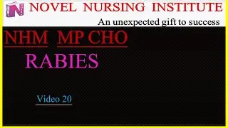 MP CHO MCQs || RABIES || MP CHO Important MCQs Video 20  Raju Sir #rajusir