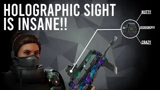 THE HOLOGRAPHIC SIGHT IS INSANE!! | Rainbow Six Siege