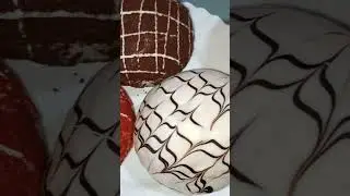 Red Velvet, Chocolate, Cream Cheese Buns With Coffee Cappuccino #short#short #buns #coffee #family