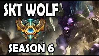 SKT T1 Wolf Alistar vs Tahm Kench Support Ranked Challenger Korea