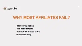Why most affiliates fails Learn from Sizzdeep Sir 