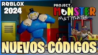 NUEVOS C&Oacute;DIGOS de 🎈 PROJECT MONSTER MULTIPLAYER 🎈 activos / NEW UPDATE / ROBLOX 2024 🎈 TilloASR