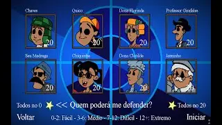 Chaves Nightmares (PC) - Quem poderá me defender? Night 8/20 | By Yoshii