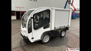 782779 GOUPIL G3 ELECTRIC G3S UTILITY VEHICLE UTV CLOSED BOX VAN 02-14 WHITE 11734KM