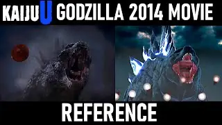 Godzilla 2014 Movie Vs Kaiju Universe Reference | ROBLOX