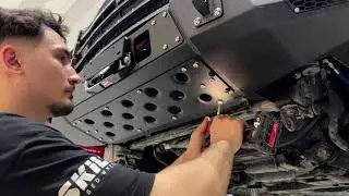 Lexus LX570 LX450 2016-2022 Steel Front Bumper BMS URBAN Installation guide