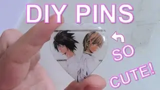 How I make my Anime Pins [Tutorial]