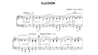 Erik Satie ~1902~ Tendrement (Illusion)