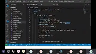 Files and Directories in PHP