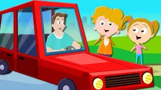 daddy's new car | original nursery rhymes | kids songs | children videos
