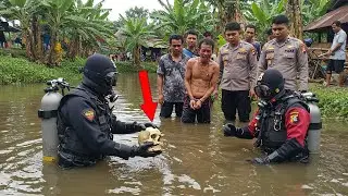 NGERI DI INDRAMAYU : Suami Potong Tubuh Istri Lalu Jasadnya Ditenggelamkan di Sungai