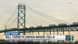 Bill on toll debt sparks concern for Bay City drivers
