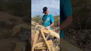 Arizona Desert Gold - Dry Washing for Gold.  #shorts