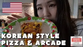 [Nov 10th, '22] Cooking Korean style pizza and playing arcade games