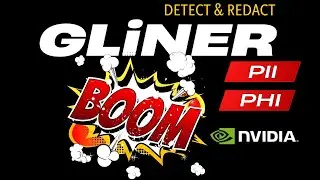 NVIDIA GLiNER-PII: обнаружение информации PII и PHI &mdash; запуск локально