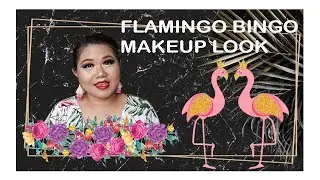 Transformation Makeup Tutorial: Flamingo Bingo!