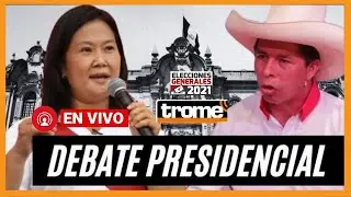 Debate Presidencial entre Pedro Castillo y Keiko Fujimori