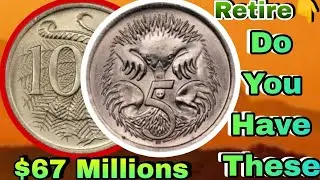 Super Rare Top 9 Australian 5 & 10 Cent Coins Are Worth a LOT More Than You Think!