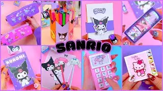 30 IDEAS HAZLO TÚ MISMO - IDEAS DE ÚTILES ESCOLARES DE SANRIO - SUPER LINDA Y FACIL