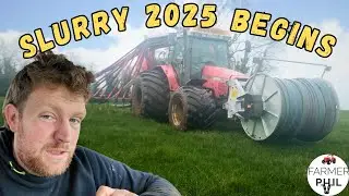 SLURRY SEASON 2025 STARTS NOW! MASSEY HARD AT WORK