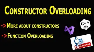 Constructor overloading | Function Overloading | Basic concepts of OOP| C++