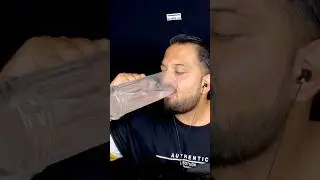 COLD ICED🥶🧊 SPRITE SLUSHY🍸 #satisfying #sleep #asmr #shorts
