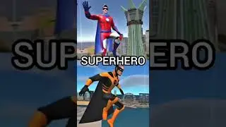 NAXEEX SUPERHERO VS SUPERHERO 💥 MR CRAZY ANDROID #shorts
