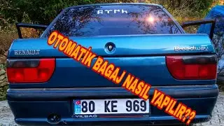 RENAULT 9 BROADWAY OTOMATİK BAGAJ  || Renault Broadway automatic trunk