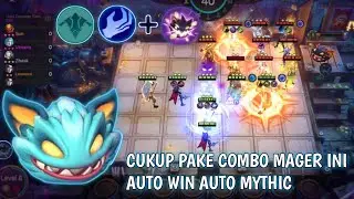 TIPS AND TRIK COMBO MAGER THARZ SKILL 3 SUMMONER NECROKEEP AUTO WIN AUTO MYTHIC | MAGIC CHESS 2024