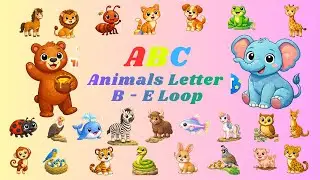 ABC Zoo Animals &ndash; Part 9 &ndash; E Is For Elephant | Nursery Rhyme for Kids | Kid TV 365