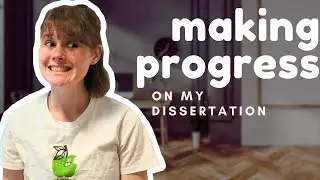 Editing my first chapter | PhD Vlog 5