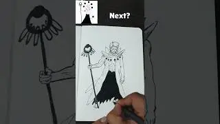 NEXT? Drawing OBITO FINAL FORM - Ten Tails Jinchuriki from NARUTO #drawing #anime #shorts #obito