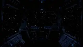 Starship Sleeping Quarters | Sleep Sounds White Noise with Deep Bass | Spaceship Ambience