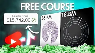 Как создать вирусное видео с прыгающим мячом для TikTok и YouTube Shorts ($549/день)