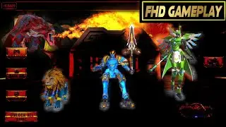 ROYAL LION ROBOT GAMES- DRAGON ROBOT TRANSFORM WAR GAMEPLAY  BY EMULATRON 🕹