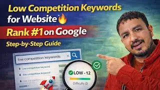 How I Find Low Competition Keywords That Rank in Days 😱 | New Website Rank Fast on Google #1 Page