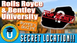 Rolls Royce and Bentley University - Secret Location!!