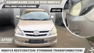 Innova- Full-body Restoration and Successful Insurance Claim | Tinkr