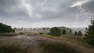 Rainy ambiance on Erangel - no hud PUBG