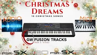 PSR SX 920 & SX 900 Präsentation Fusion Tracks Playbacks Christmas Dreams