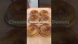 Protein Cinnamon Sugar Donuts