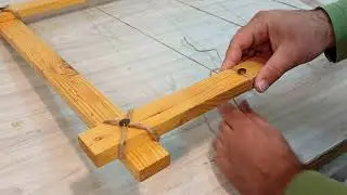 Making a Photo Frames From Pallets / Paletten Fotoğraf Çerçevesi Yapımı / İpli Fotoğraf Çerçevesi