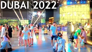 DUBAI, Beautiful Night City Walk |4K| Dubai 2022 🇦🇪