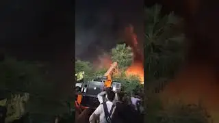 Aarey Colony Fire: Flames Rage Near Mumbai's Film City