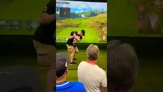 John Cena has a pretty solid golf swing #fanatics #johncena #golf