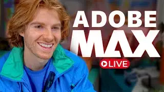 Adobe MAX Livestream | Announcements, Features, and New Tools!