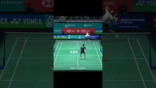 Badminton Singles Drive Game || Loh Kean Yew vs Zhao Jun Peng